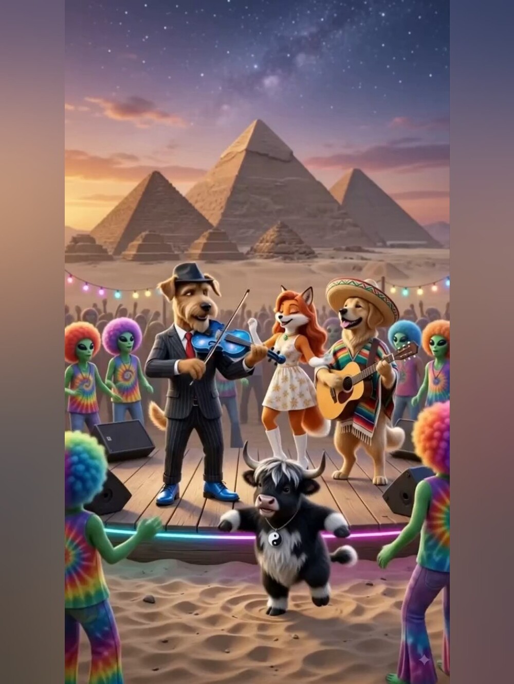 ROCK ME PYRAMID ⭐ BROWNIE DOG LIVE SHOW EVENT #maserearth - Picture 7 of 16
